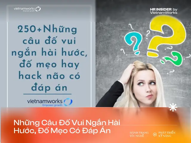 Câu Đố Vui Hài Hước Thiếu Nhi