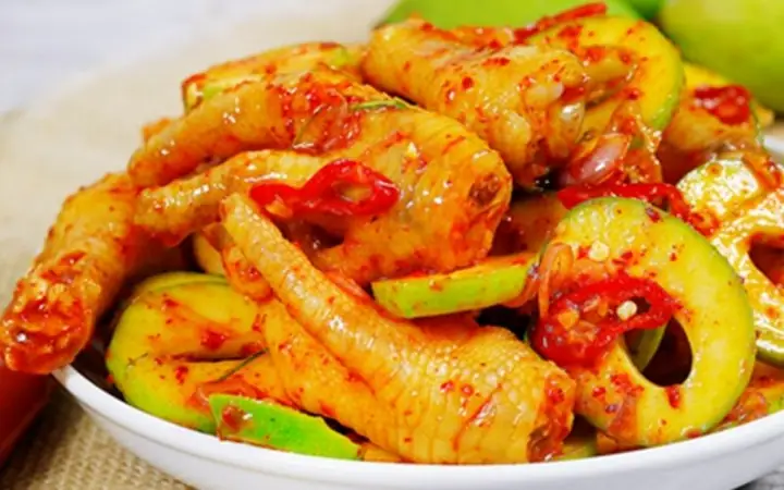 Hướng Dẫn Chi Tiết Cách Làm Chân Gà Trộn Xoài Non Chua Cay Hấp Dẫn Tại Nhà Hướng Dẫn Chi Tiết Cách Làm Chân Gà Trộn Xoài Non Chua Cay Hấp Dẫn Tại Nhà