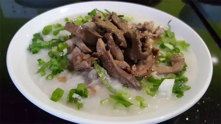 Cháo Tim Cật Nấu Với Rau Gì Cháo Tim Cật Nấu Với Rau Gì