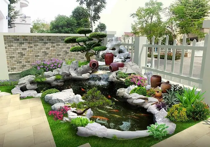 Chi Phí Làm Hồ Cá Koi