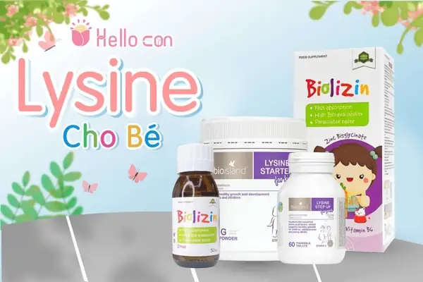 Có Nên Bổ Sung Lysine Cho Bé Có Nên Bổ Sung Lysine Cho Bé