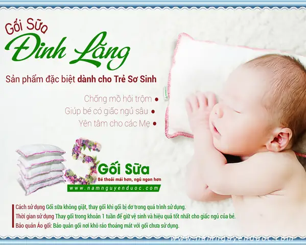 Có Nên Dùng Gối Đinh Lăng Cho Trẻ Sơ Sinh Có Nên Dùng Gối Đinh Lăng Cho Trẻ Sơ Sinh