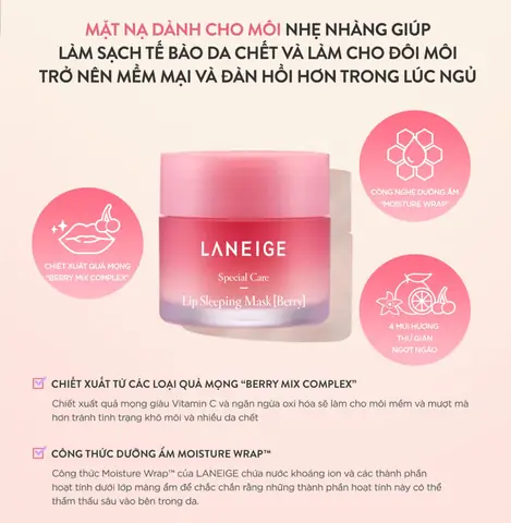 Công Dụng Của Dưỡng Môi Laneige