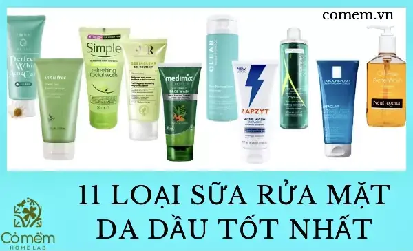 Da Dầu Dùng Sữa Rửa Mặt Nào Da Dầu Dùng Sữa Rửa Mặt Nào