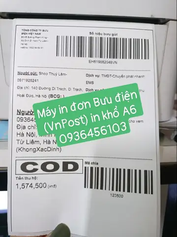 Đơn Hàng Bưu Điện