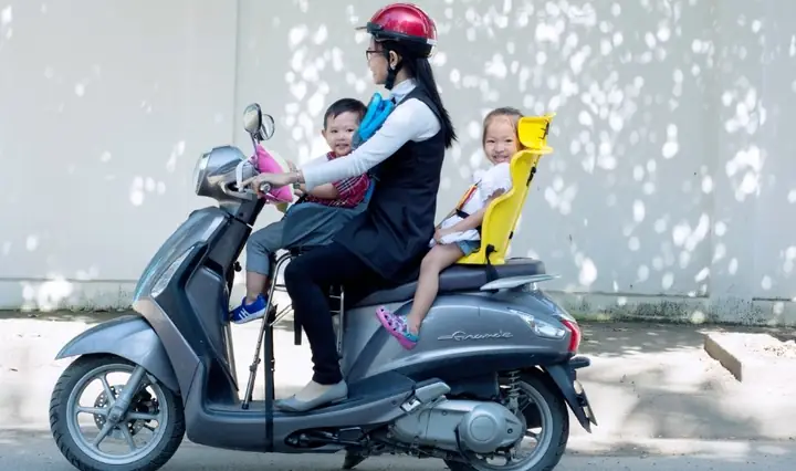 Ghế Để Trước Xe Máy Cho Bé