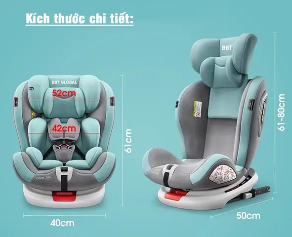 Ghế Ngồi Cho Bé Trên Ô Tô