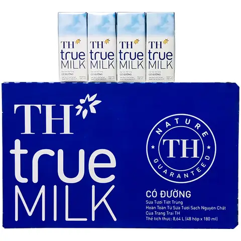 Giá 1 Hộp Sữa Th True Milk 180ml Có Đường Giá 1 Hộp Sữa Th True Milk 180ml Có Đường