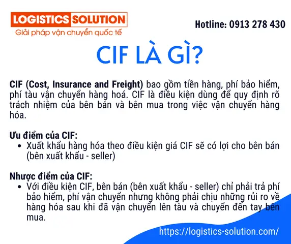 Giá Cif Là Gì Giá Cif Là Gì