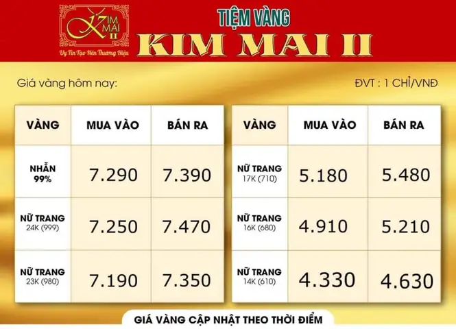 Giá Vàng 16k Giá Vàng 16k
