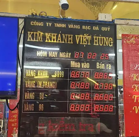 Giá Vàng 9999 Kim Khánh Việt Hùng Đà Nẵng Giá Vàng 9999 Kim Khánh Việt Hùng Đà Nẵng