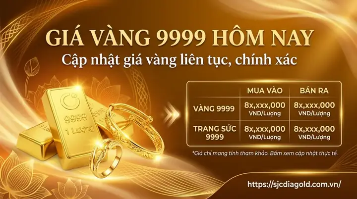 Giá Vàng 9999 Ở Thừa Thiên Huế Giá Vàng 9999 Ở Thừa Thiên Huế