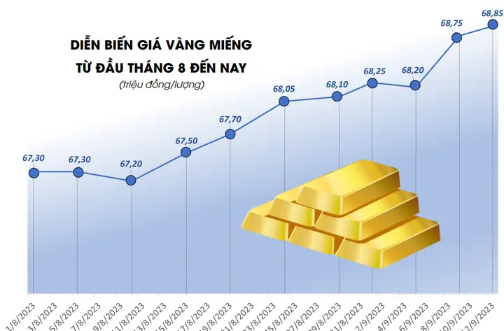 Giá Vàng Nhảy Múa Giá Vàng Nhảy Múa