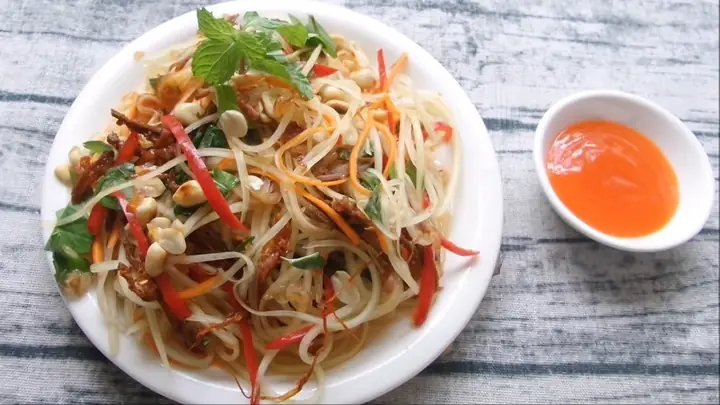 Cách Làm Gỏi Da Bò Đu Đủ Giòn Ngon, Đậm Vị Chuẩn Nhà Hàng Tại Nhà Cách Làm Gỏi Da Bò Đu Đủ Giòn Ngon, Đậm Vị Chuẩn Nhà Hàng Tại Nhà