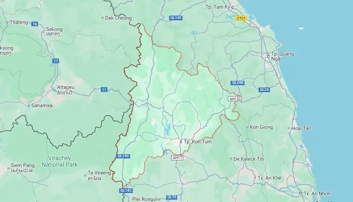 Google Map Kon Tum Google Map Kon Tum