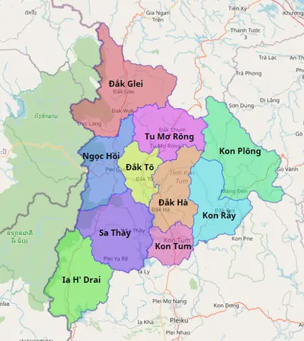 Google Map Kon Tum Google Map Kon Tum