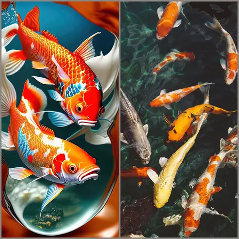 Hình Cá Koi Đẹp Hình Cá Koi Đẹp