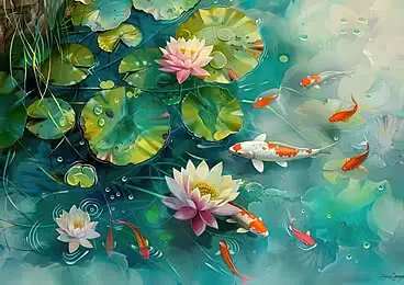 Hình Cá Koi Đẹp Hình Cá Koi Đẹp