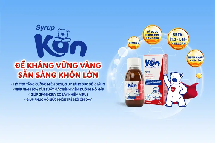 Imunoglukan Có Nghiên Cứu Lâm Sàng Trên Trẻ Nhỏ