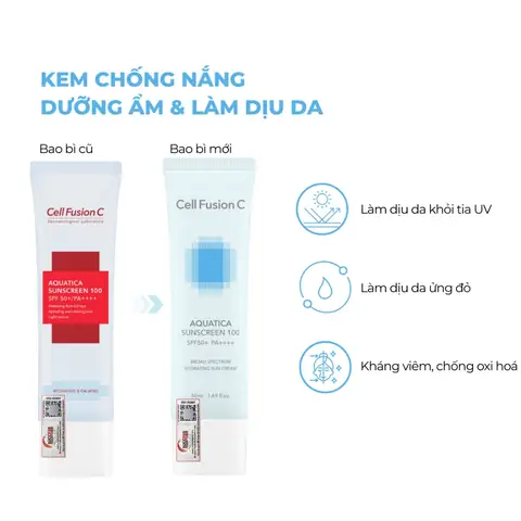 Kem Chống Nắng Cell Fusion C 10ml Review Kem Chống Nắng Cell Fusion C 10ml Review