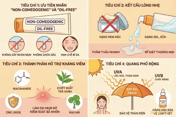 Kem Chống Nắng Gây Mụn Ẩn Kem Chống Nắng Gây Mụn Ẩn