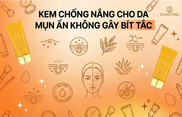 Kem Chống Nắng Gây Mụn Ẩn Kem Chống Nắng Gây Mụn Ẩn