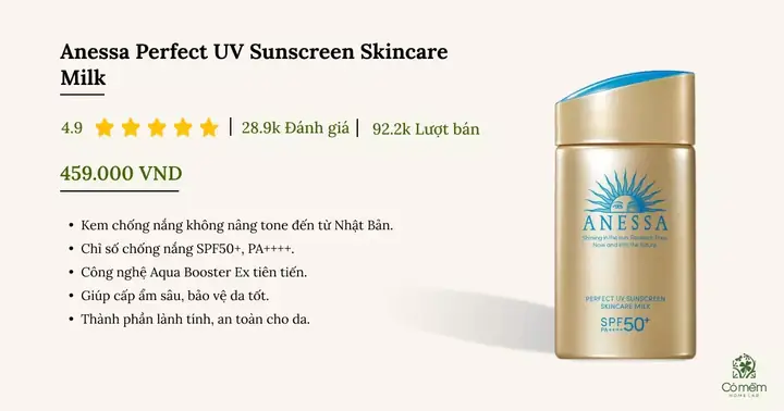 Kem Chống Nắng Không Lên Tone Kem Chống Nắng Không Lên Tone