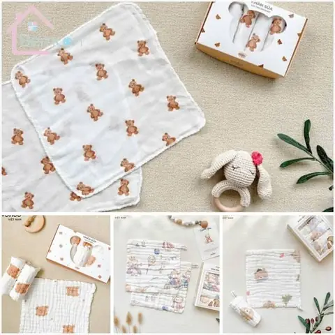 Kích Thước Khăn Sữa Cho Bé Kích Thước Khăn Sữa Cho Bé