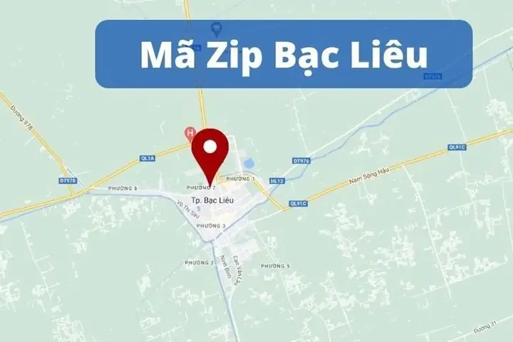 Mã Zip Bạc Liêu Mã Zip Bạc Liêu