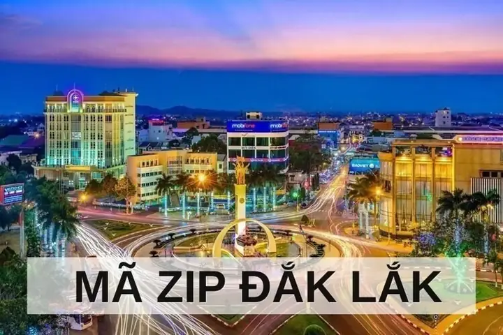 Mã Zip Đắk Lắk