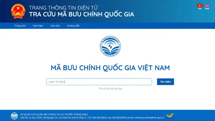 Mã Zip Thủ Đức Mã Zip Thủ Đức