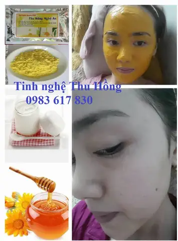 Mặt Nạ Tinh Bột Nghệ Trị Mụn Và Thâm