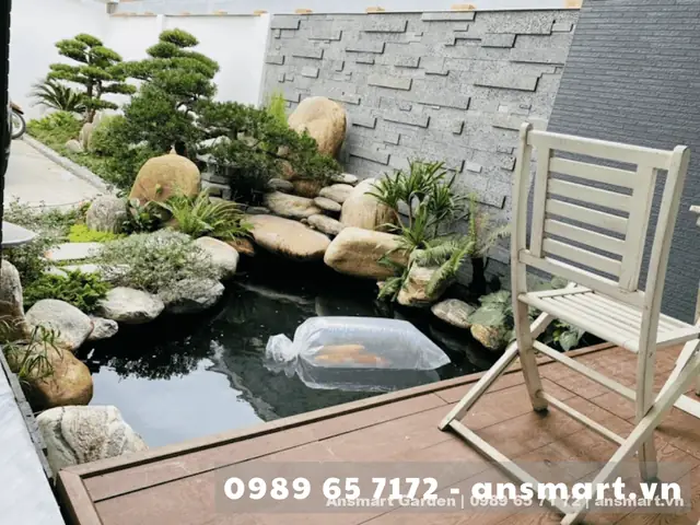 Mẫu Hồ Cá Koi Mini Đẹp Mẫu Hồ Cá Koi Mini Đẹp