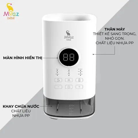 Máy Hâm Sữa Moaz Bebe Đơn