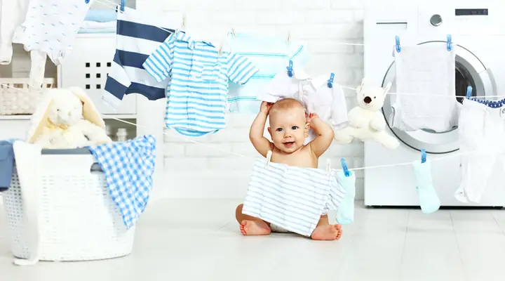 Quần Áo Trẻ Sơ Sinh Có Nên Giặt Máy