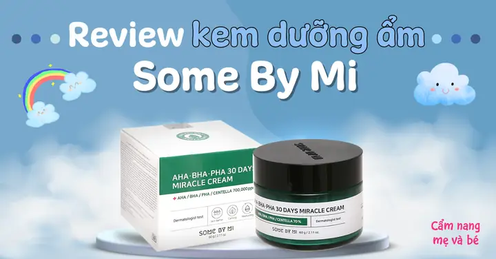 Review Kem Dưỡng Ẩm Some By Mi