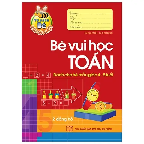 Sách Dạy Toán Cho Trẻ 5 Tuổi