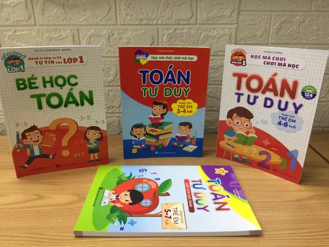 Sách Dạy Toán Cho Trẻ 5 Tuổi