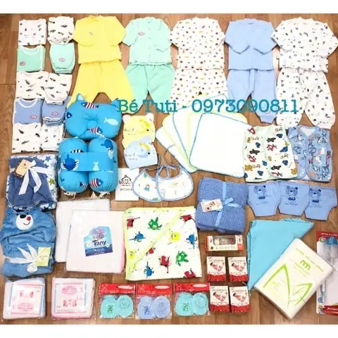 Set Đồ Sơ Sinh Bé Trai Set Đồ Sơ Sinh Bé Trai