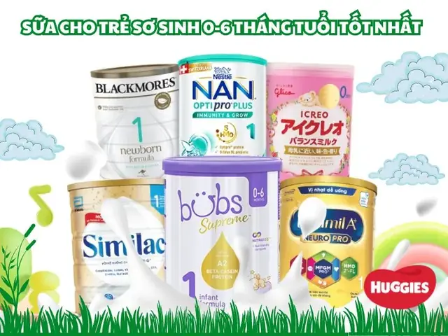 Sữa Dành Cho Trẻ Sơ Sinh Tốt Nhất