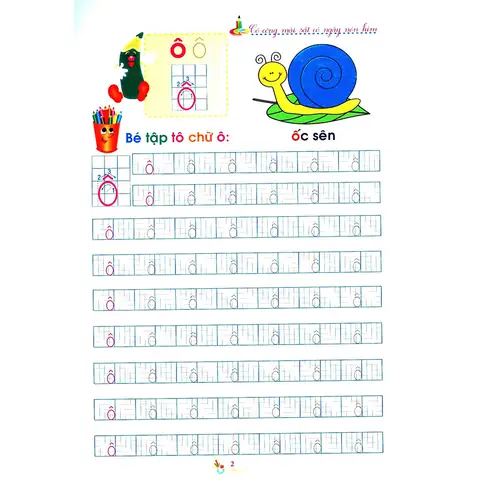 Tập Tô Chữ Cái Cho Bé Tập Tô Chữ Cái Cho Bé