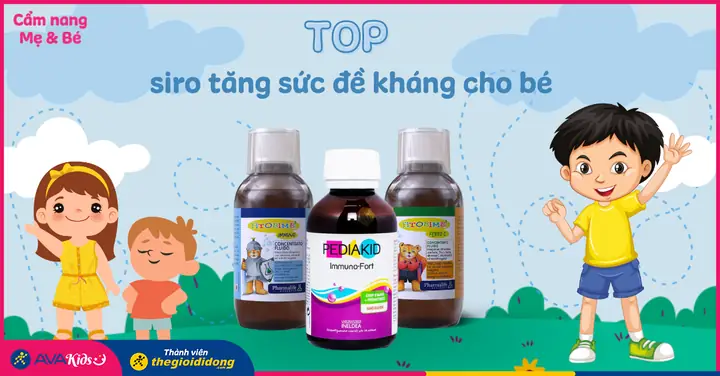 Thuốc Tăng Sức Đề Kháng Cho Trẻ Của Mỹ