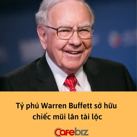Tướng Mũi Ông Tỷ Phú Warren Buffett Tướng Mũi Ông Tỷ Phú Warren Buffett