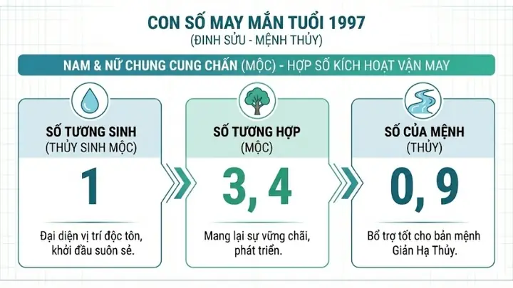 Tướng Số 1997 Nữ Tướng Số 1997 Nữ