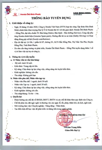 Tuyển Dụng Bình Phước Tuyển Dụng Bình Phước