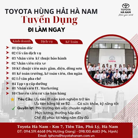 Tuyển Dụng Hà Nam Tuyển Dụng Hà Nam
