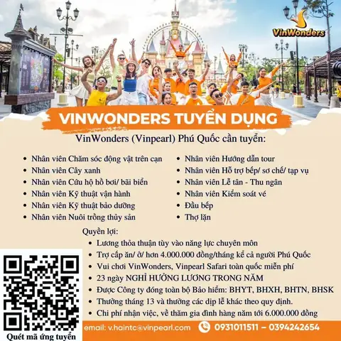 Tuyển Dụng Phú Quốc Tuyển Dụng Phú Quốc