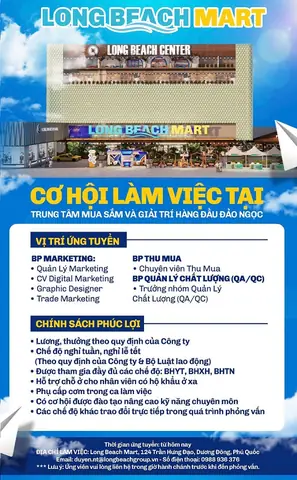 Tuyển Dụng Phú Quốc Tuyển Dụng Phú Quốc