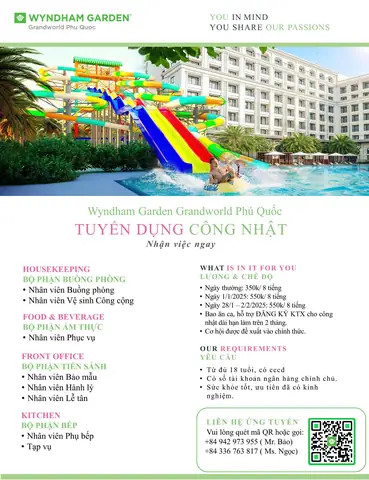 Tuyển Dụng Phú Quốc Tuyển Dụng Phú Quốc