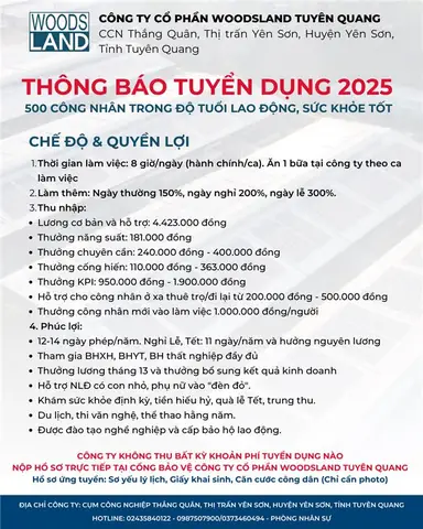 Tuyển Dụng Tuyên Quang